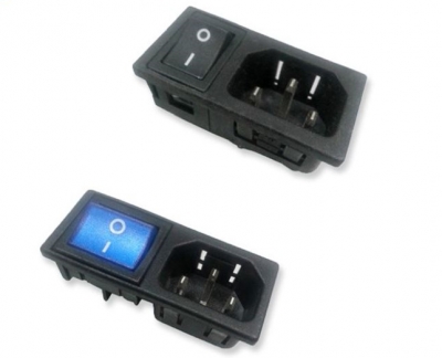 AC Power Socket With Switch