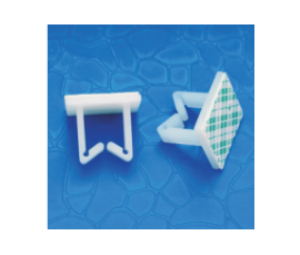 Self-adhesive clamp